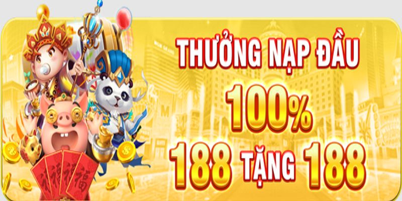 Nạp tiền lần đầu tại nổ hũ 8kbet nhận thưởng 100% giá trị