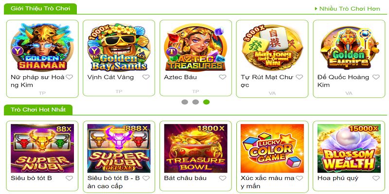 Nổ hũ 8kbet với những chủ đề game hấp dẫn